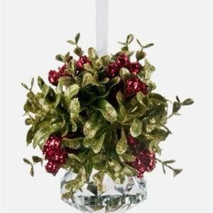 New - Mistletoe Christmas Ornament